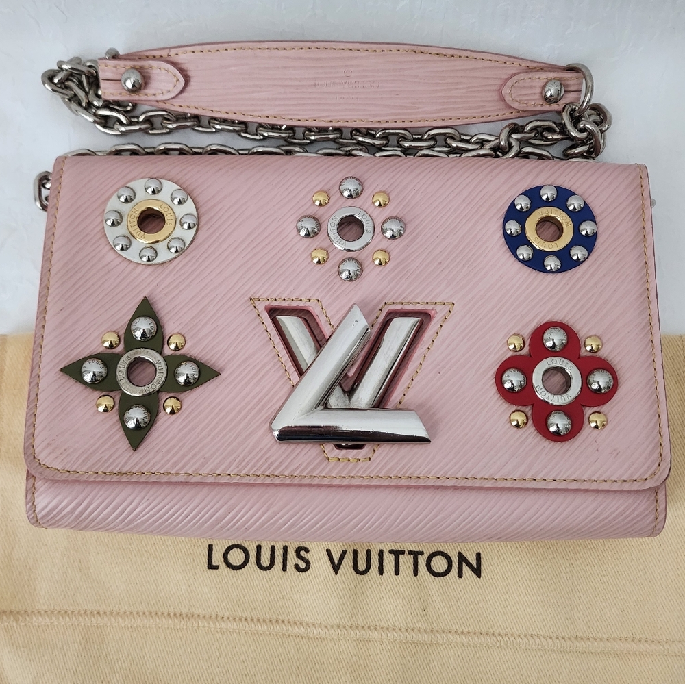 Auth Louis Vuitton Epi Mechanical Flower Twist Chain Walllet - Picture 4 of 11